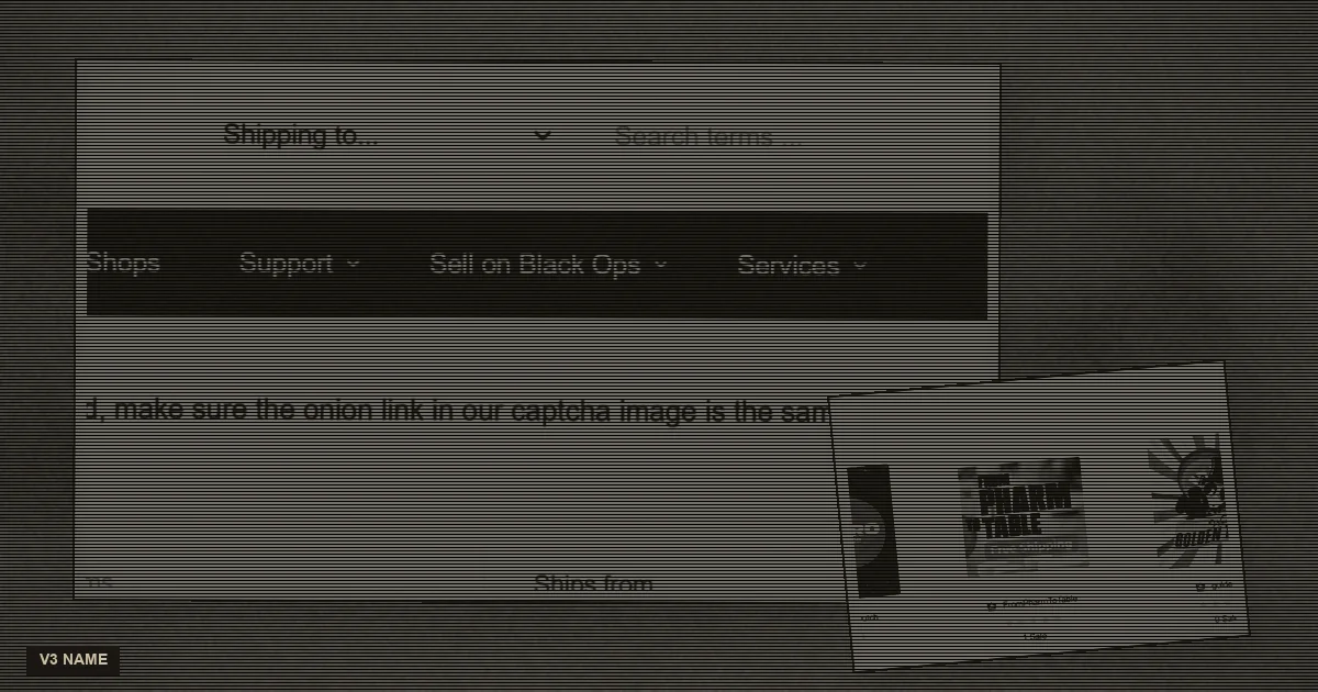 Header photograph for v3 hidden-service naming notes